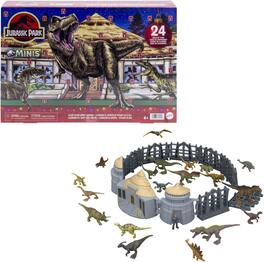 Mattel - Jurassic Park Minis Island Visitor Advent Calendar 2026 - COLLECTIBLES - Multicolor