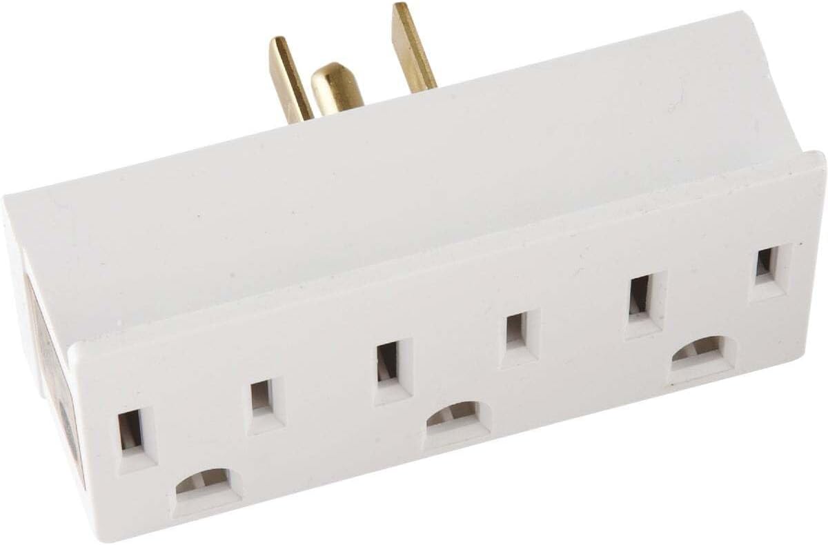 Leviton - Grounded 3 outlets Outlet Adapter 1 pk (Case of 10) price history on PriceWatchPro