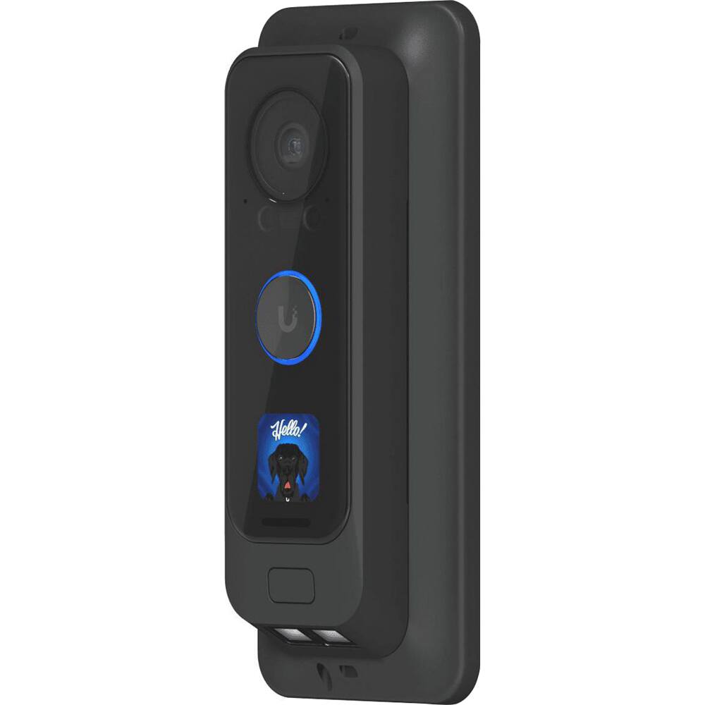 Alt View 1. Ubiquiti - G4 Doorbell Pro PoE GB Mnt UACC-G4 Doorbell Pro - Black.
