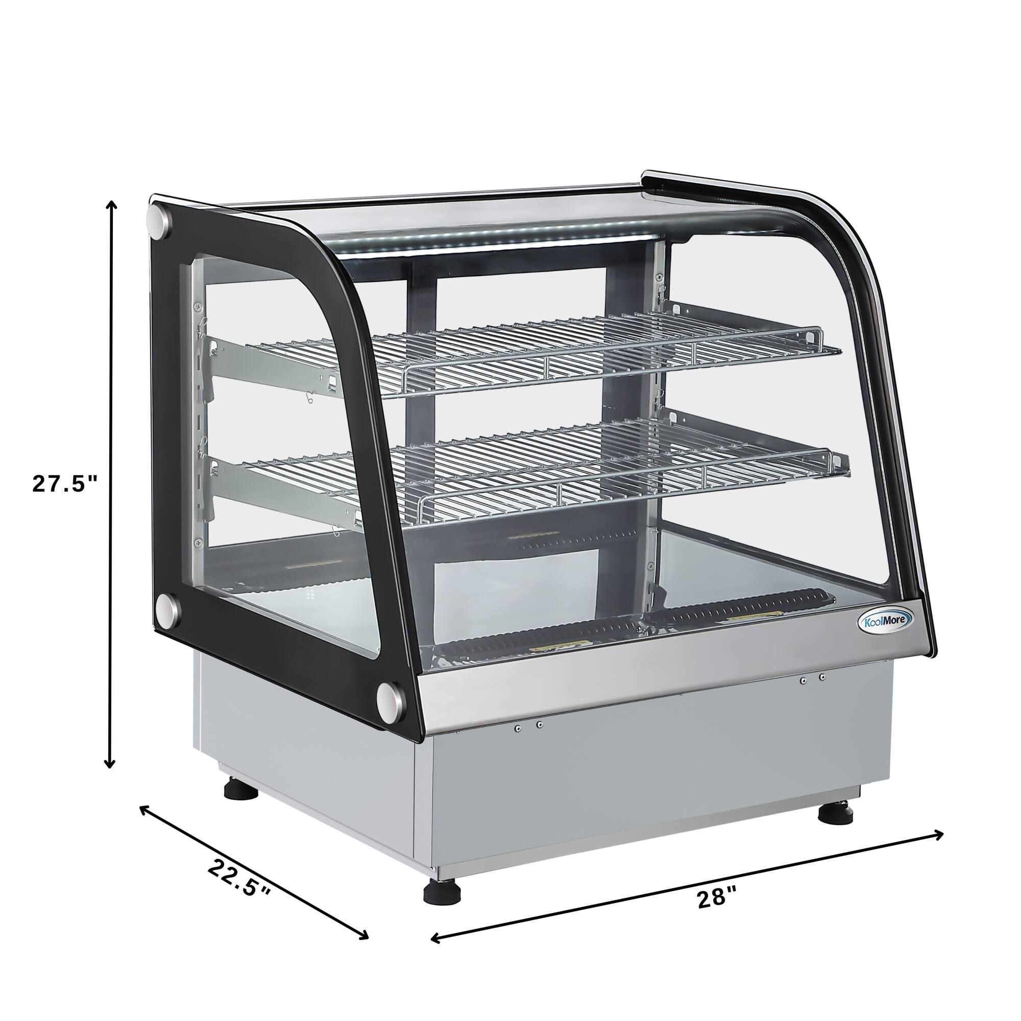 The text on the image reads: "27.5" RollMore 22.5" 28".