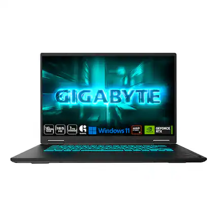 GIGABYTE
16GB RAM
165Hz
1TB STORAGE
GAMING
AMD Ryzen 7
Windows 11
NVIDIA GEFORCE RTX