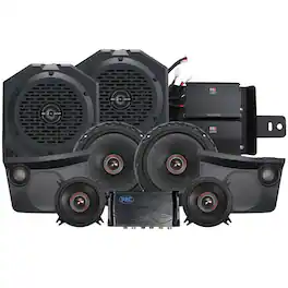 MB Quart - Tuned Audio Package for 21-24 Ford Bronco, Stage 6 System, 800 Watt - Black