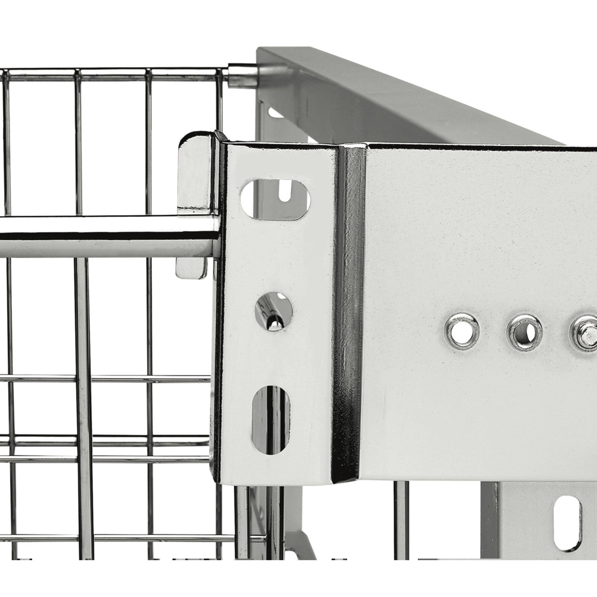 Alt View 7. Rev-A-Shelf - Rev-A-Shelf Cabinet Door Mount Hardware Extender Kit for Trash Can 5345-DM-KIT-1.