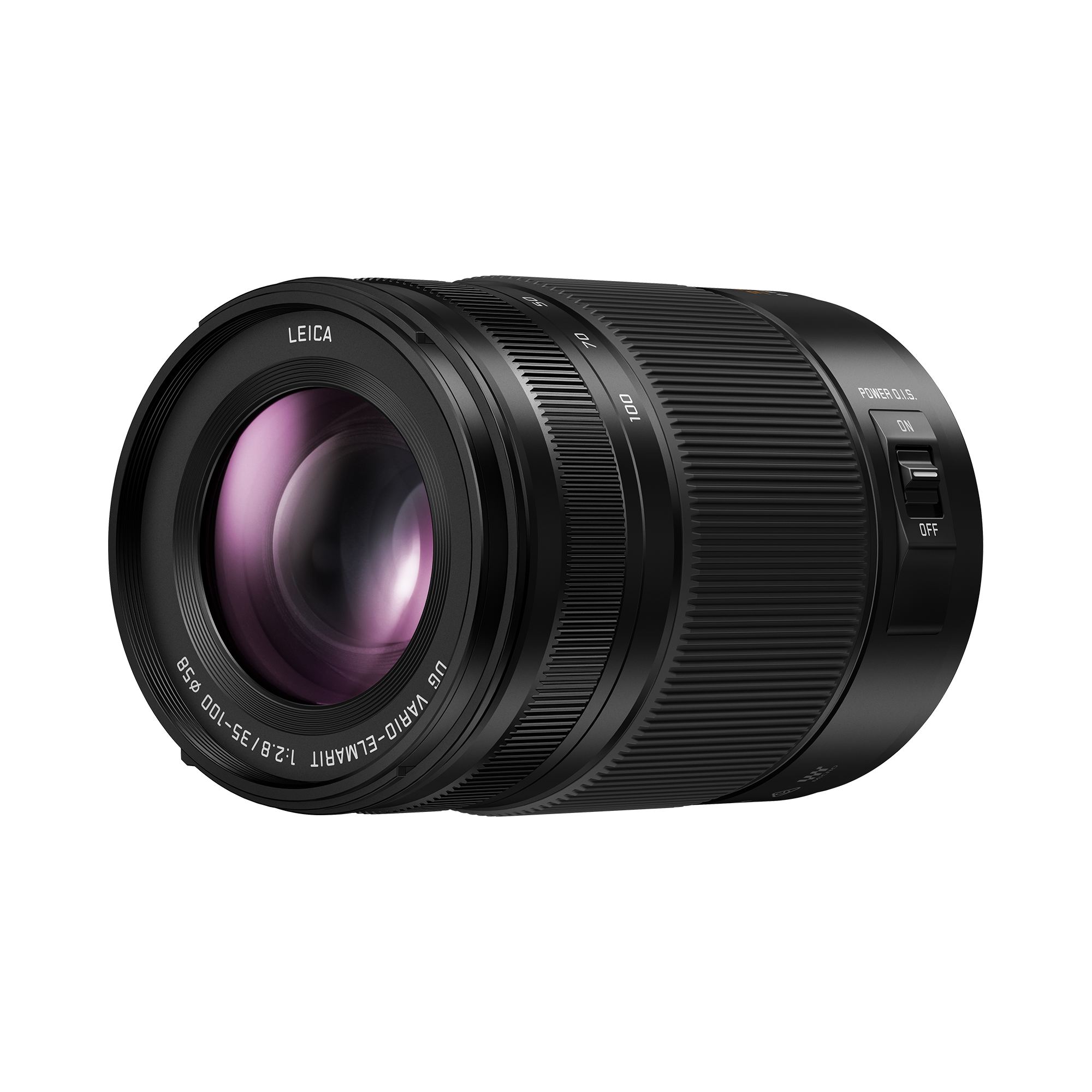 Panasonic - LUMIX G Series 35-100mm f/2.8 Leica DG Vario-Elmarit POWER O.I.S. Standard Zoom Lens - Black