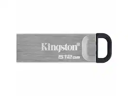 Kingston - DataTraveler Kyson USB 3.2 Gen 1 Flash Drive 512GB - Stylish Capless Metal Case