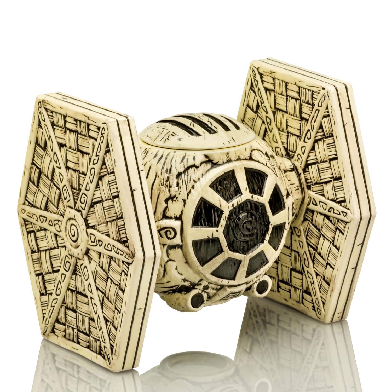 Geeki Tikis Star Wars TIE Fighter 24 Ounce Lidded Mug - White price history on PriceWatchPro