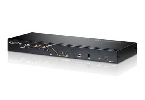 Aten Technology - 8-Port 2-Console Cat 5 KVM Switch - Black price history on PriceWatchPro