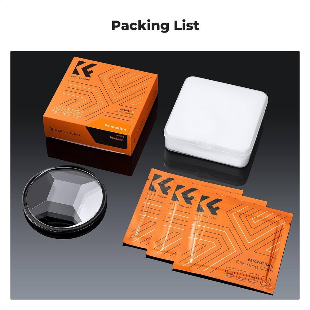 Schertz 77mm Rotatable Fractal Prism Lens Filter – 4+1 Special