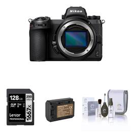 Bundle - Nikon - Z 7II Mirrorless Camera with Extra Battery, Cleaning Kit