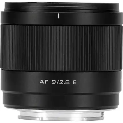 Front. Viltrox - Viltrox AF 9mm f/2.8 Air Lens - Sony E.