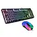 Alt View 11. iBUYPOWER - iBUYPOWER - Chimera KM7 Full-Size Wired Membrane RGB Keyboard and Optical Mouse Bundle - Black.