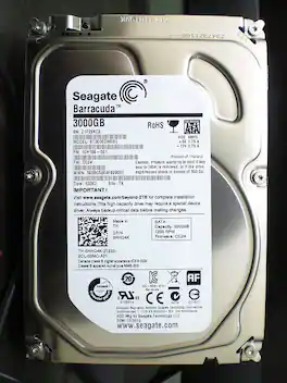 Seagate - Barracuda 2.9TB Internal 7200RPM 3.5" (ST3000DM001) HDD