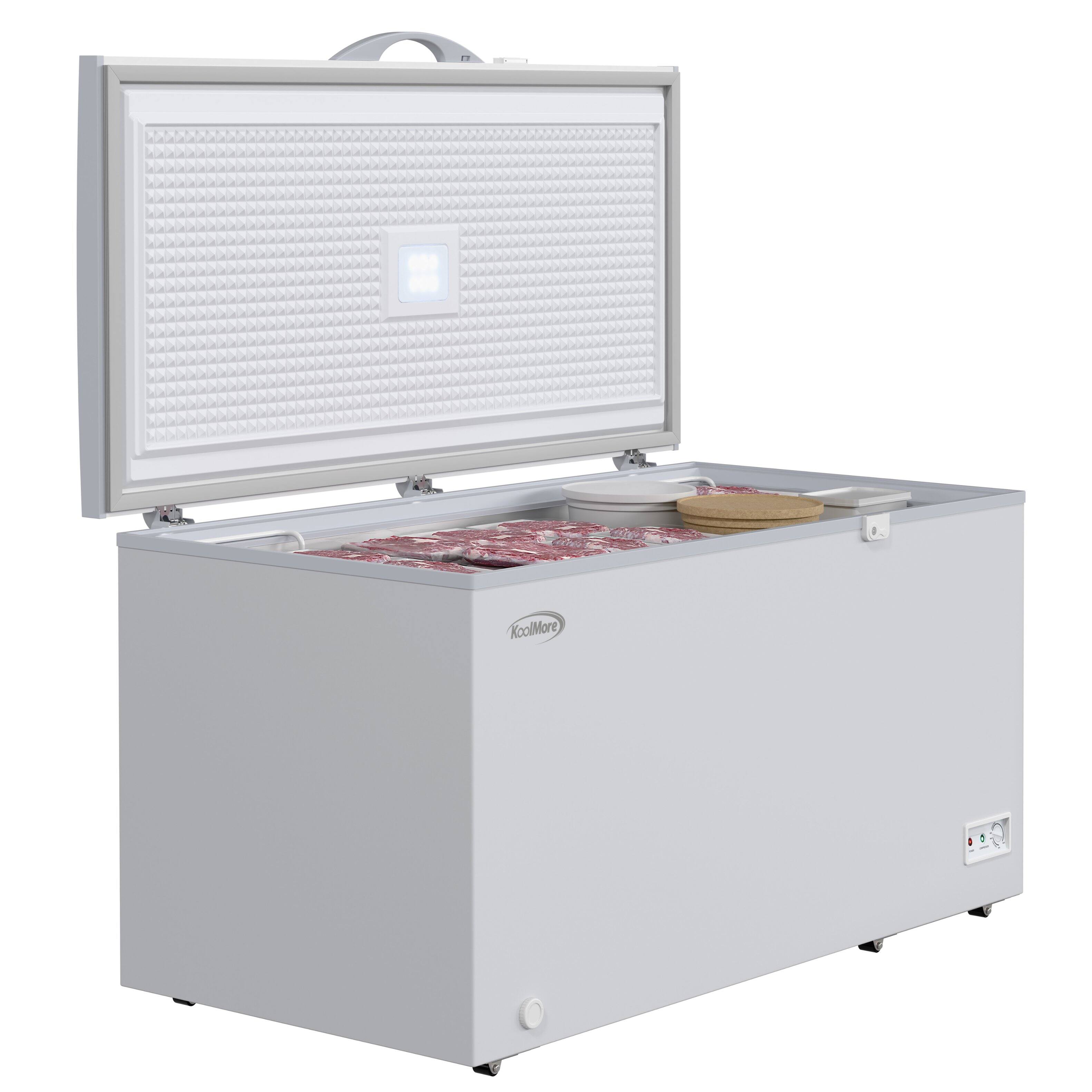 Alt View 1. Koolmore - 60 in. Commercial Chest Freezer 15.9 cu ft. SCF-16C - White.