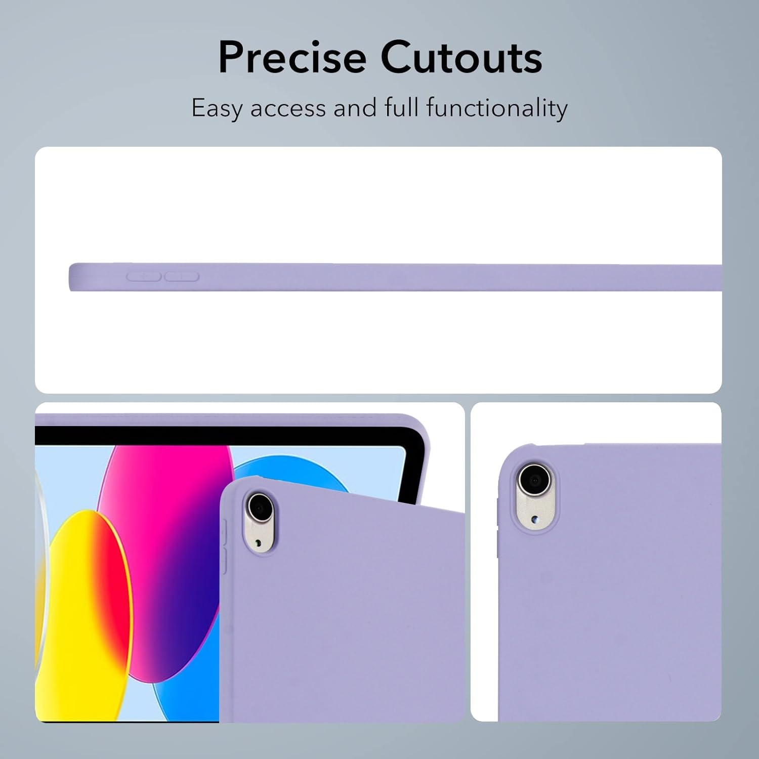 Precise Cutouts  
Easy access and full functionality