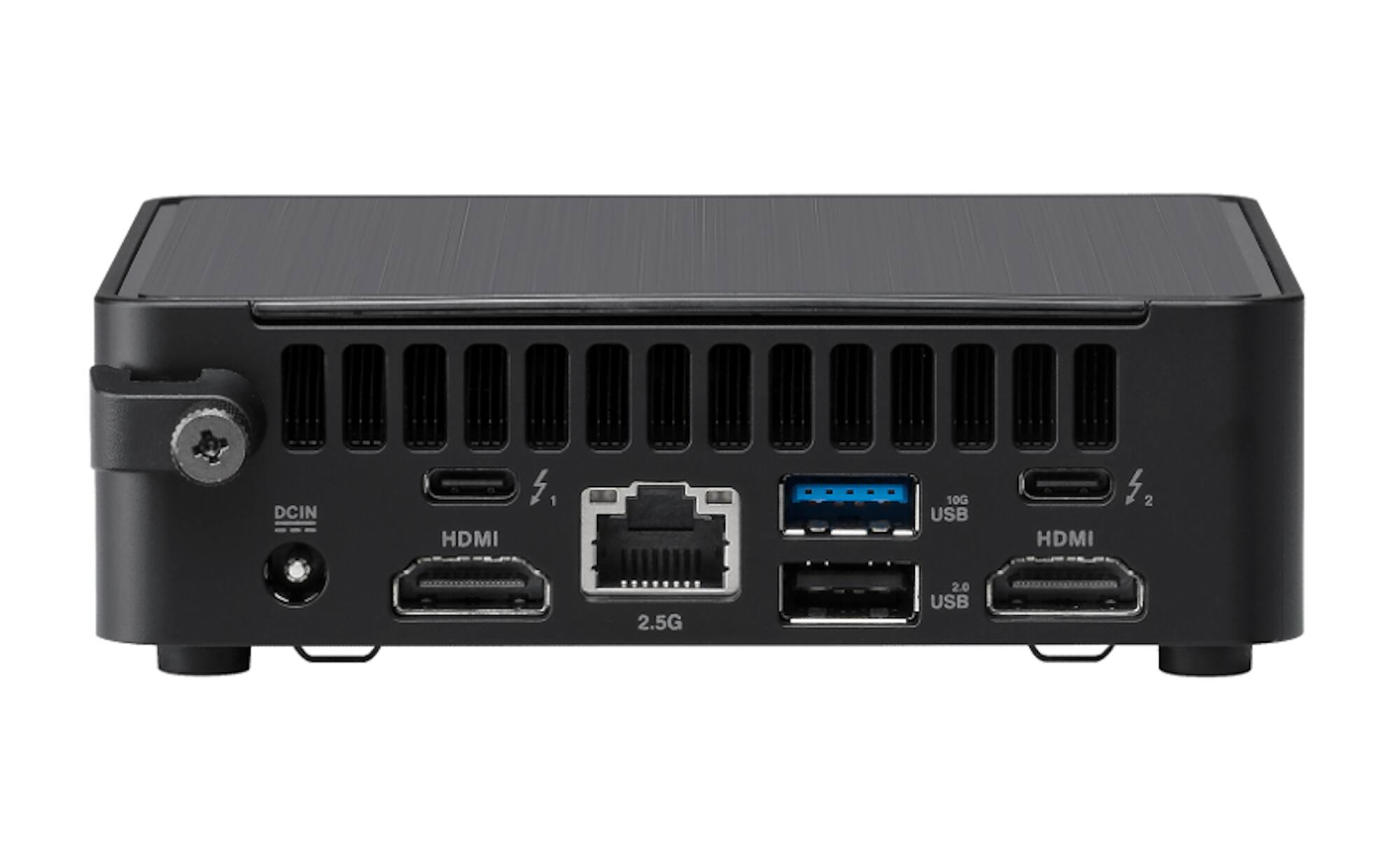 DCIN HDMI 1 10G USB HDMI 2 2.5G 2.0 USB