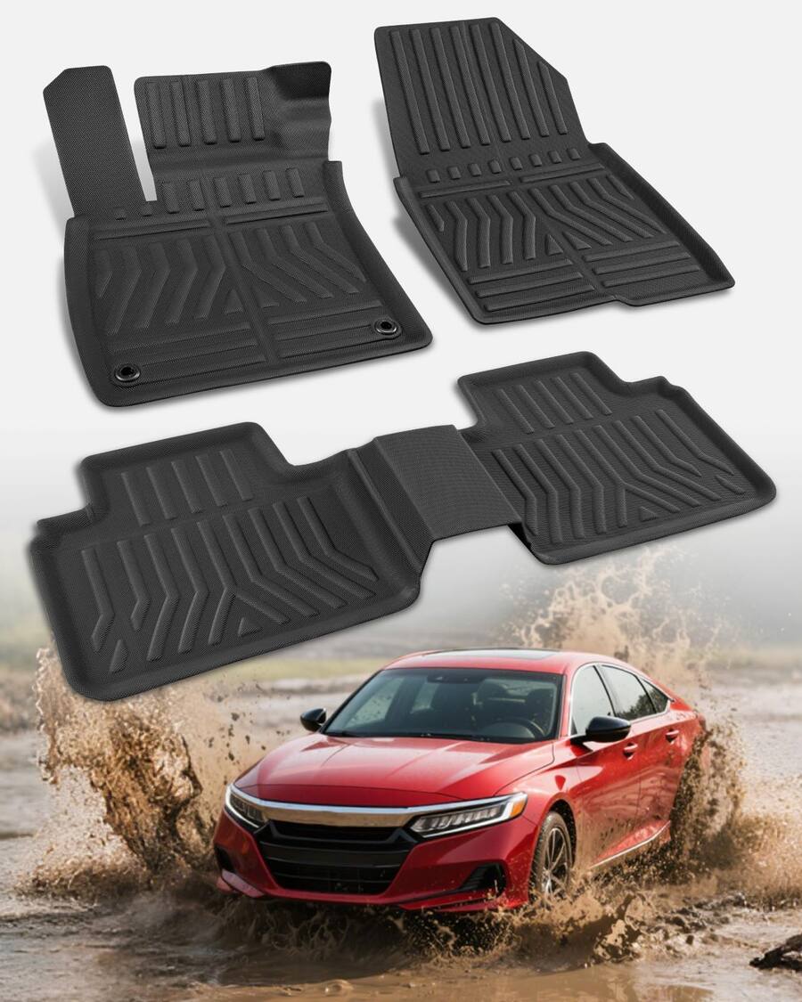 KIWI MASTER Floor Mats for 2018-2022 Honda Accord All KIWI MASTER Floor Mats for 2018-2022 Honda Accord All