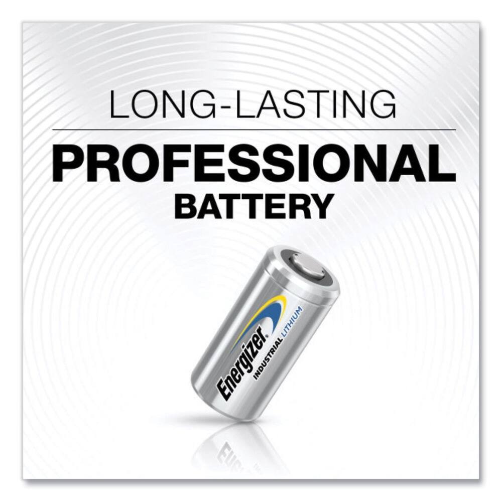 LONG-LASTING  
PROFESSIONAL BATTERY  
Energizer INDUSTRIAL LITHIUM