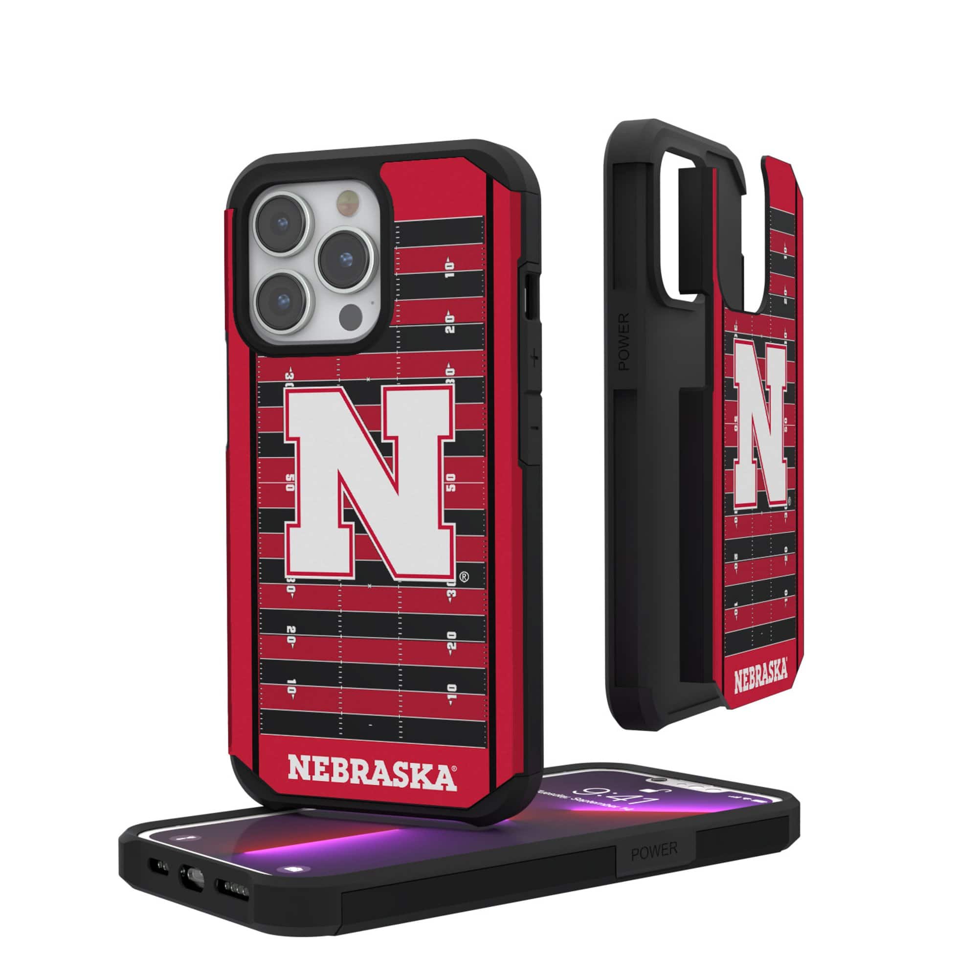 Keyscaper - NCAA - Nebraska Huskers Logo Field iPhone Rugged Case - 12 mini/13 mini - Multicolor price history on PriceWatchPro