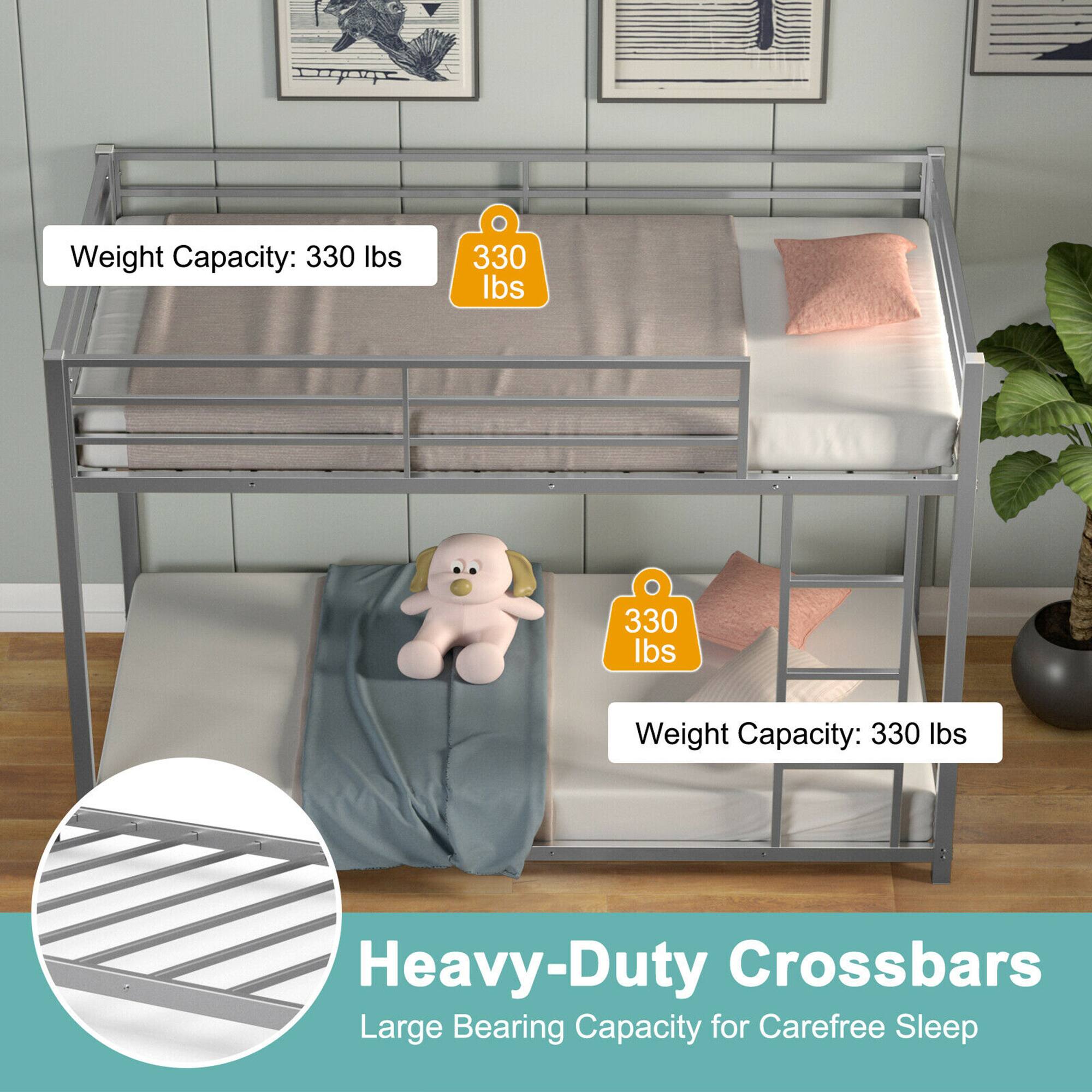 Weight Capacity: 330 lbs  
Heavy-Duty Crossbars  
Large Bearing Capacity for Carefree Sleep