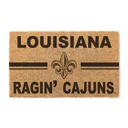 Jardine - Louisiana Ragin' Cajuns 18" x 30" Team Logo Doormat - Brown