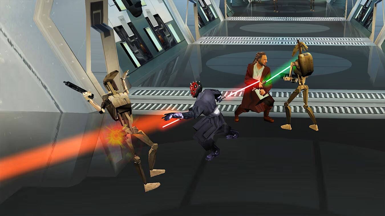 Alt View 1. Limited Run Games - Star Wars: Episode 1 Jedi Power Battles - Limited Run #277 [Nintendo Switch].