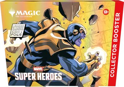Wizards of The Coast Magic: The Gathering Marvel Super Heroes Collector Booster D53600000 - Best Buy Wizards of The Coast Magic: The Gathering Marvel Super Heroes Collector Booster D53600000 - Best Buy
