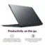 Lenovo Productivity on the go. RYZEN Makes multitasking on-the-go a breeze. Browse, explore & connect with confidence on the thin & light Lenovo IdeaPad 1 powered by ultra-fast AMD Ryzen Mobile Processors. Stay productive from just about anywhere with long battery life and refill your battery for another 2 hours in 15 minutes with Rapid Charge Boost.