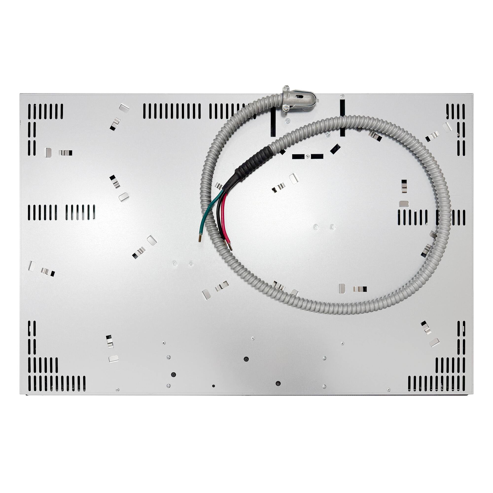 Alt View 3. RCA - RCA R-CTES305 30 in. Sterling Collection Drop-In Electric Ceramic Glass Cooktop, 5 Burners, Triple Zone Element - Black.