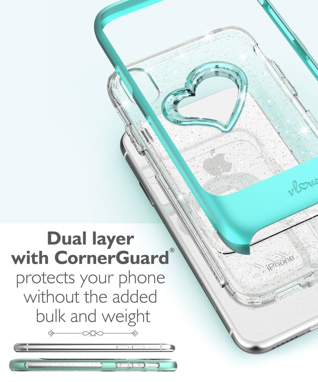 vlove Dual layer with CornerGuard protects your phone without the added bulk and weight iPhone