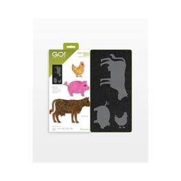 AccuQuilt - GO! Farm Animals Medley Die - Multicolor