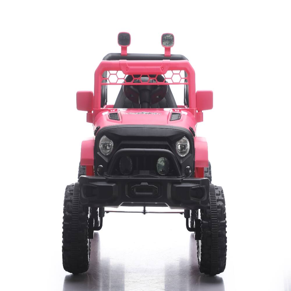 Ropilly Pink 12V Ride On Car Kids Electric Car with Remote Control ...