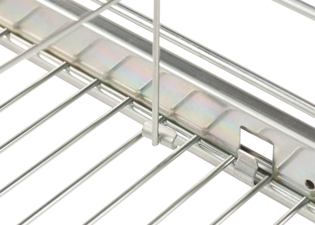 Alt View 18. TRINITY - PRO EcoStorage 10" Sliding Drawer 2-Pack Chrome - Chrome.