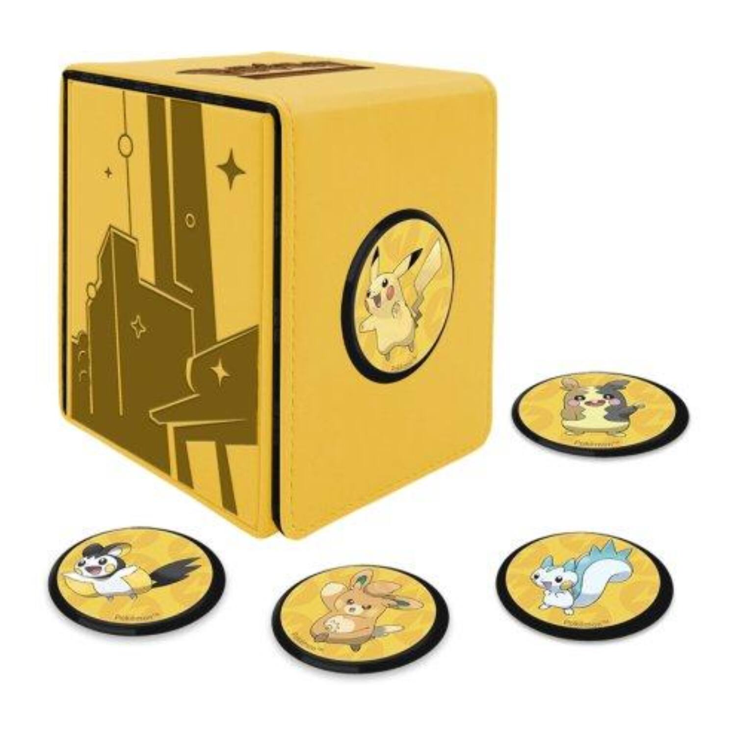 Front. Ultra PRO - Alcove Click Box Pokemon Gallery Series Shimmering Skyline.