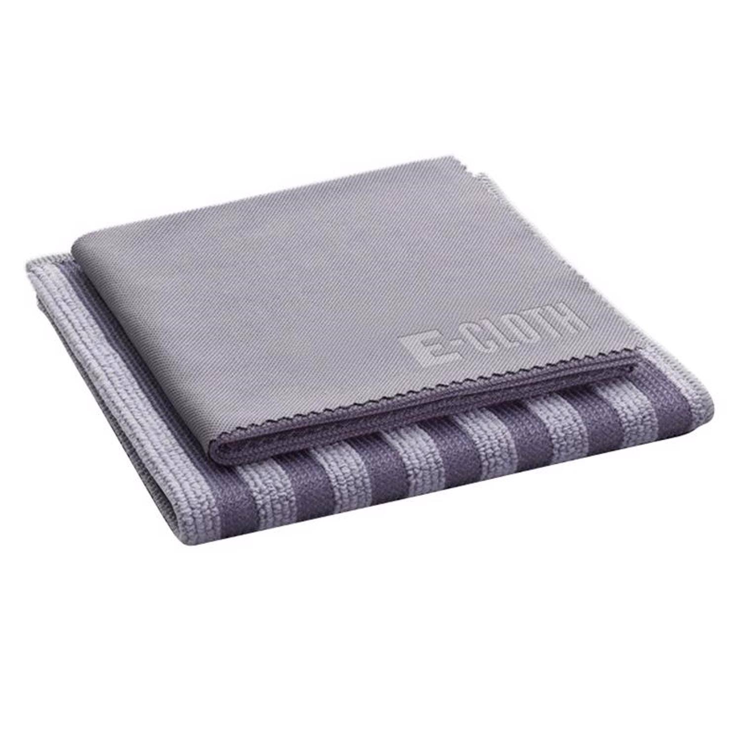Angle. E-Cloth - E-Cloth Microfiber Stainless Steel Cleaning and Polishing Cloth 2 pk.