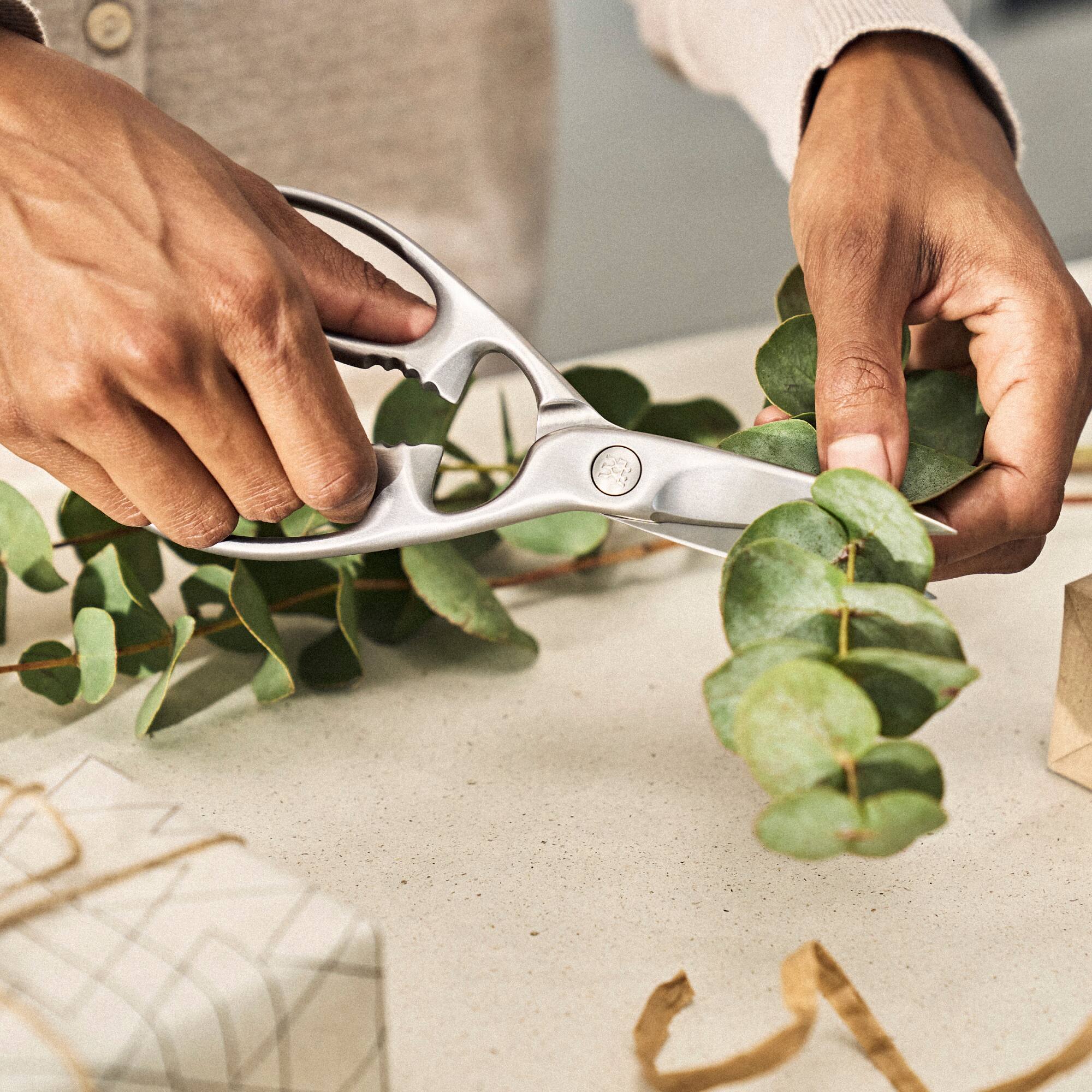 Alt View 4. ZWILLING - ZWILLING TWIN Select Stainless Steel Kitchen Shears - Stainless Steel.