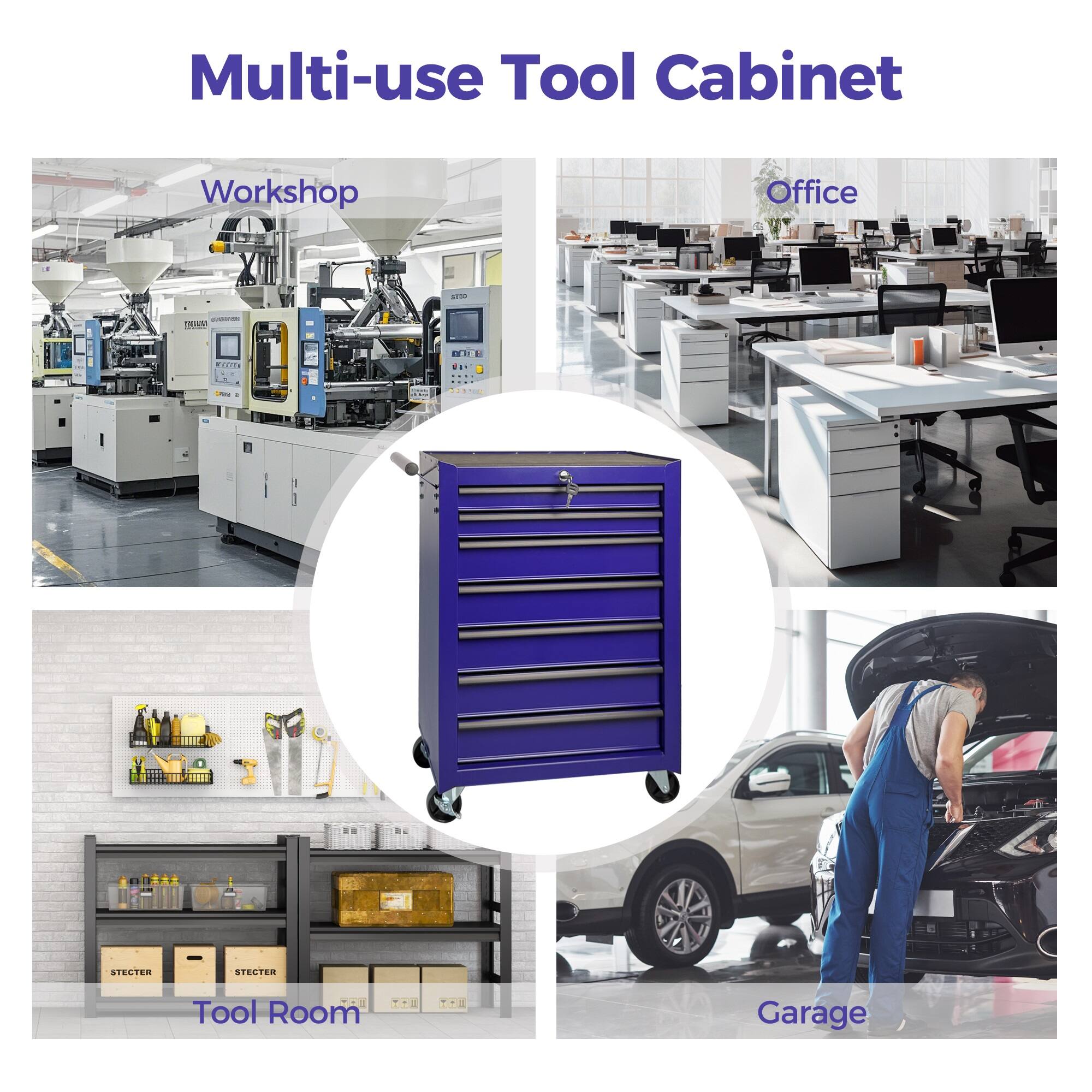 Multi-use Tool Cabinet

Workshop

Office

Tool Room

Garage