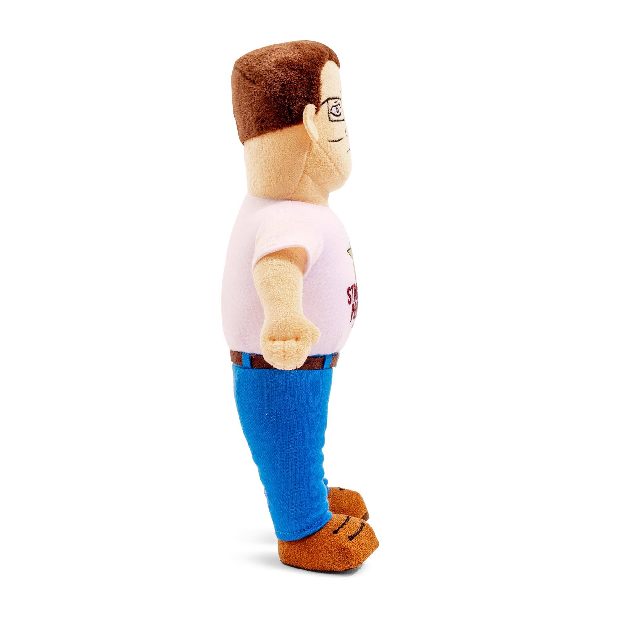 Alt View 10. Toynk - King Of The Hill Hank Hill Propane Logo Tee 12-Inch Plush - Multi-Colored.