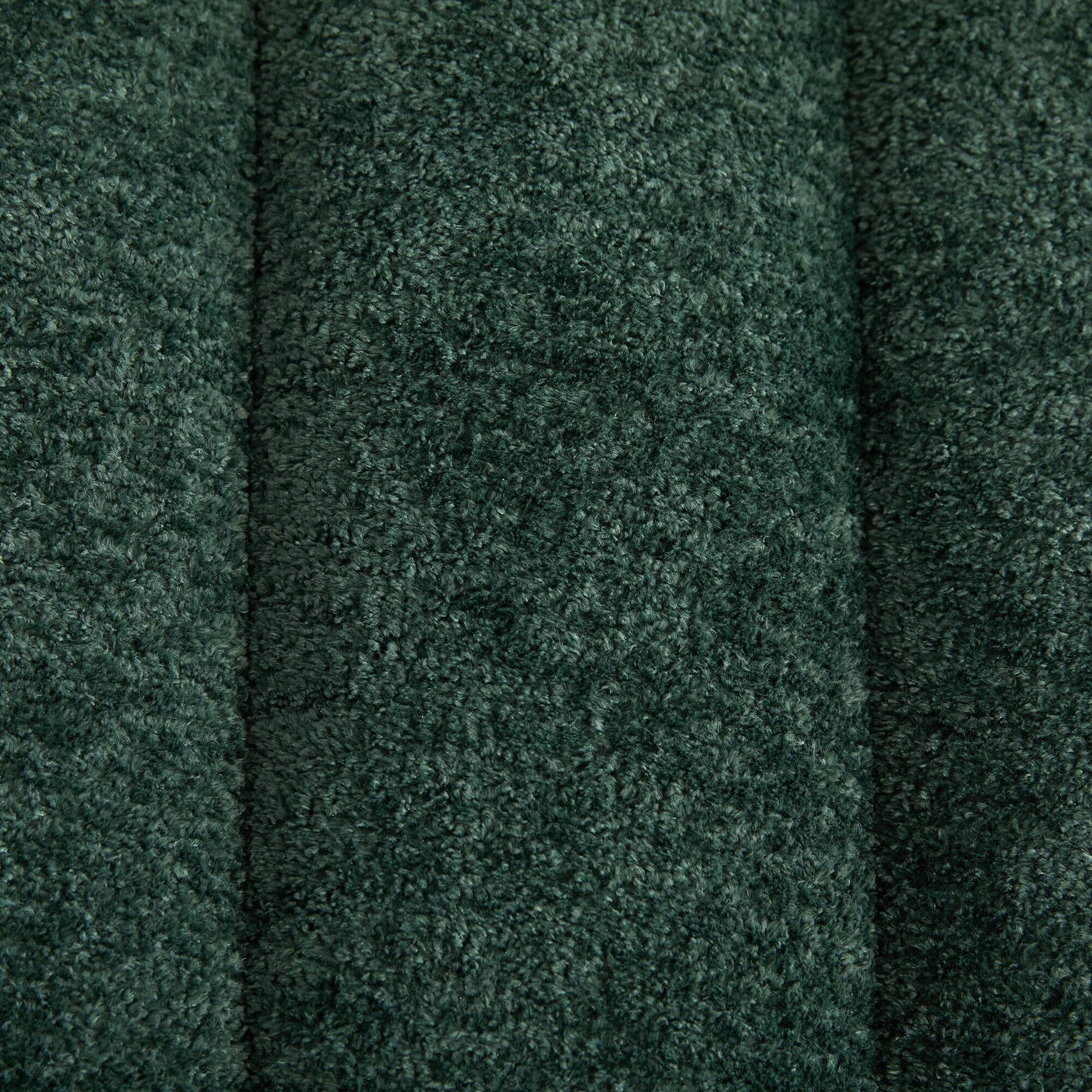 Alt View 4. Ropilly - Ropilly Modern Upholstered Bed Bench Green Chenille Tufted Entryway Daybed Chaise Armless Foot Stool - Green.