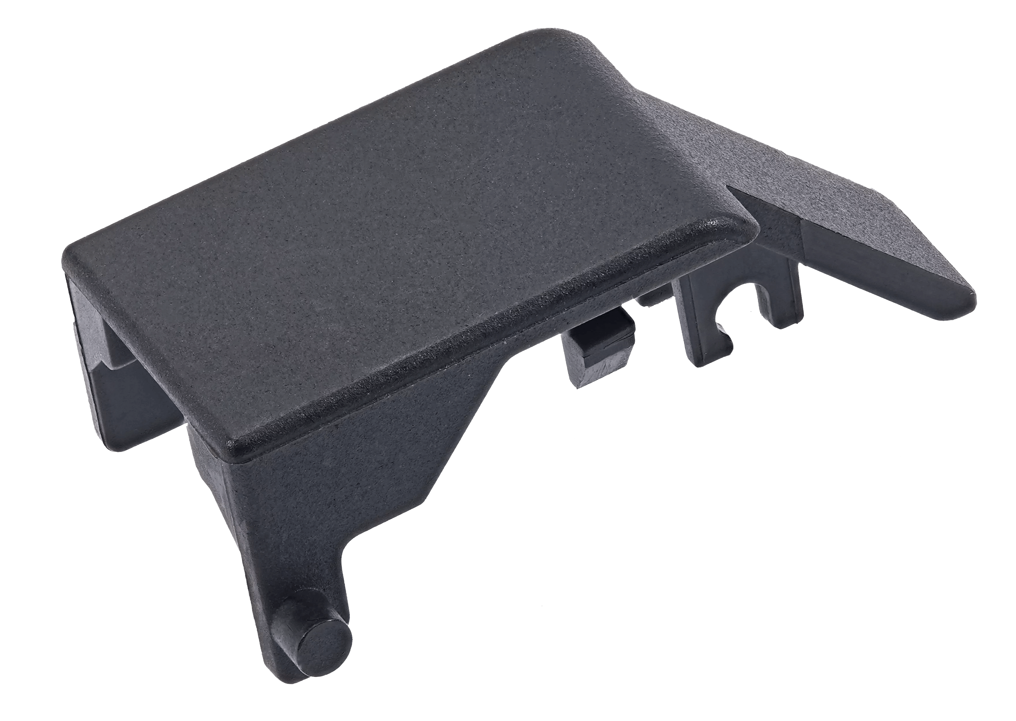 Alt View 1. MobileSentrix - Hinge Cover Replacement Compatible For Nintendo Switch OLED - Black.