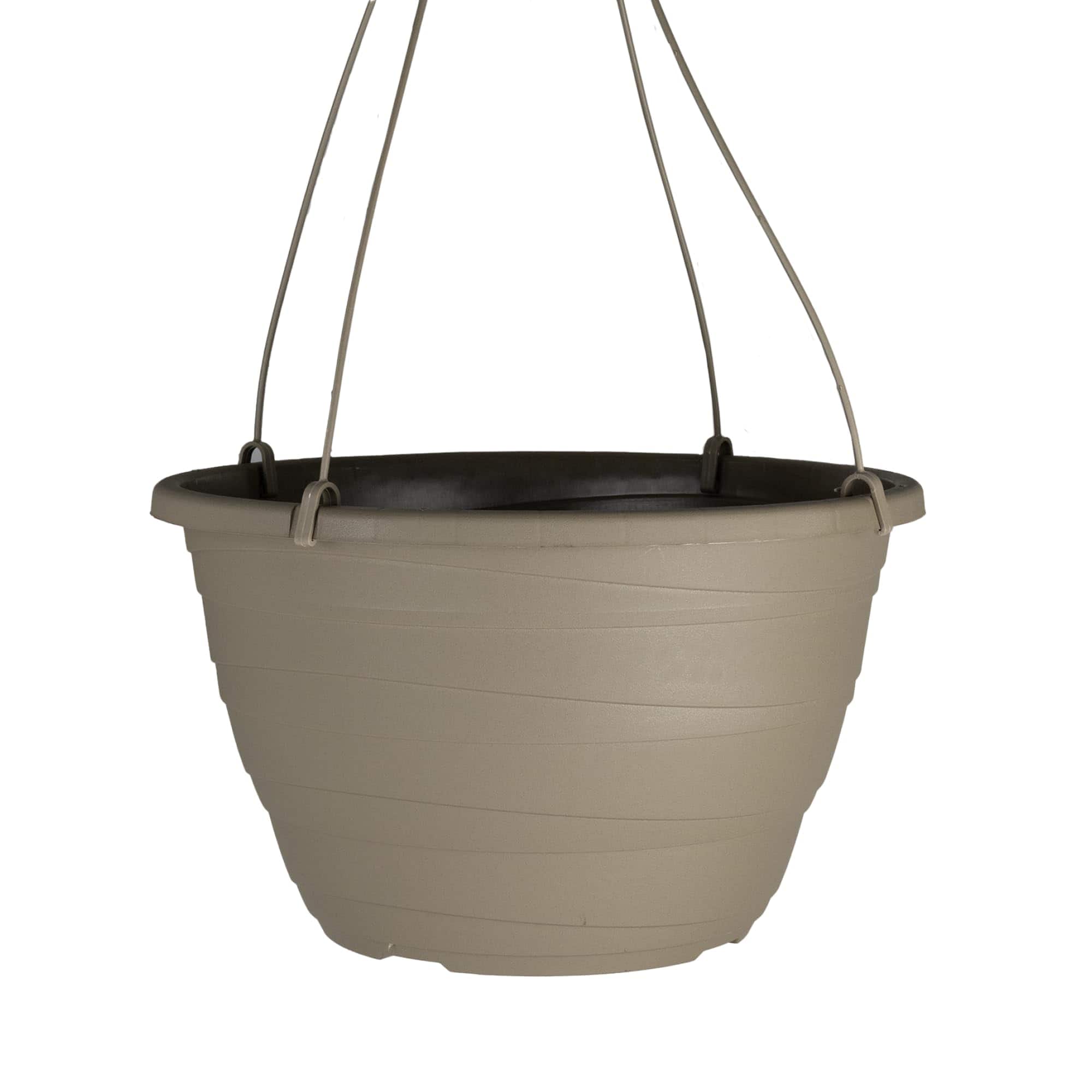 General Store - The HC Companies Wrapt Hanging Planters - Lightweight Plant Pot Hanger for Hanging Plants, Vegetables & Herbs - Outdoor