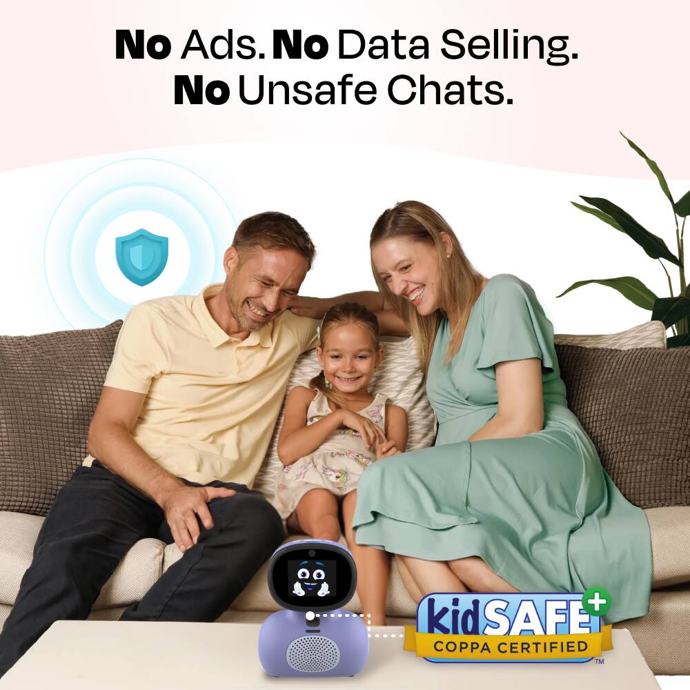 No Ads. No Data Selling. No Unsafe Chats.

+ kidSAFE COPPA CERTIFIED™