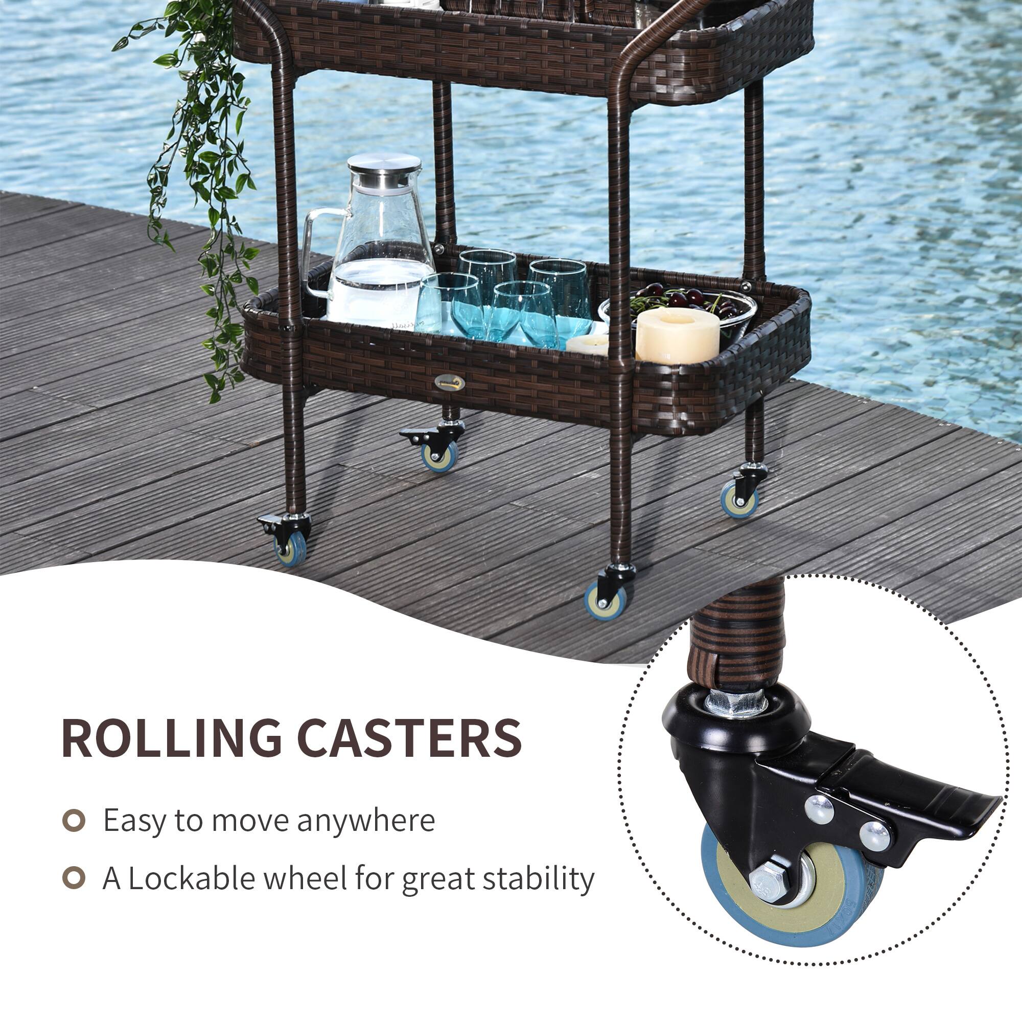 ROLLING CASTERS

Easy to move anywhere

A Lockable wheel for great stability