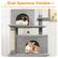 Dual Spacious Condos
Ideal for multi-cat households, giving each cat their own private retreat