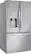 Angle. LG - 30.7 Cu. Ft. French Door Smart Refrigerator with Tall Ice and Water Dispenser - PrintProof Stainless Steel.