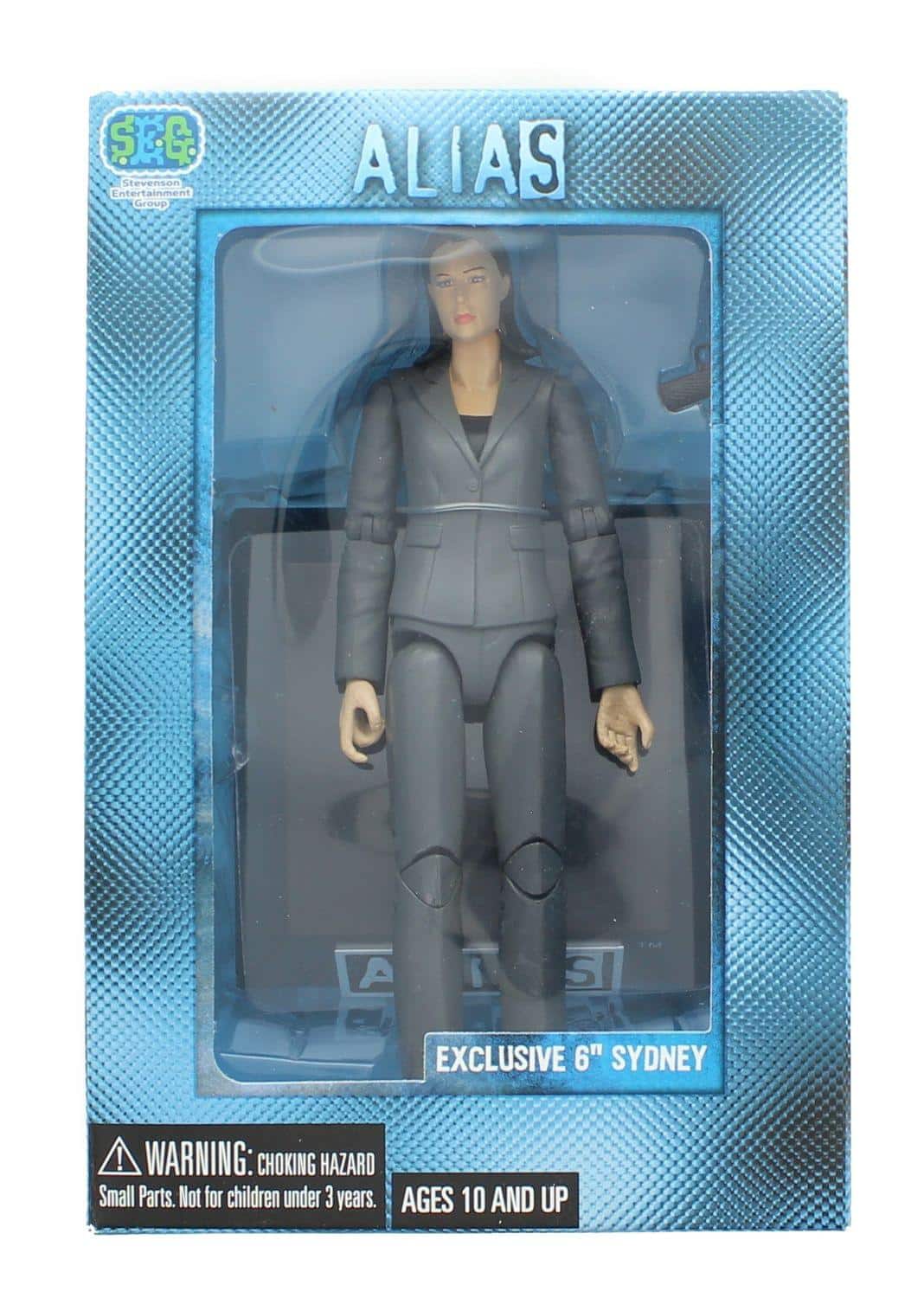 Stevenson Entertainment - Alias Exclusive 6 Inch Action Figure - Sydney Bristow in Grey Suit - Gray price history on PriceWatchPro