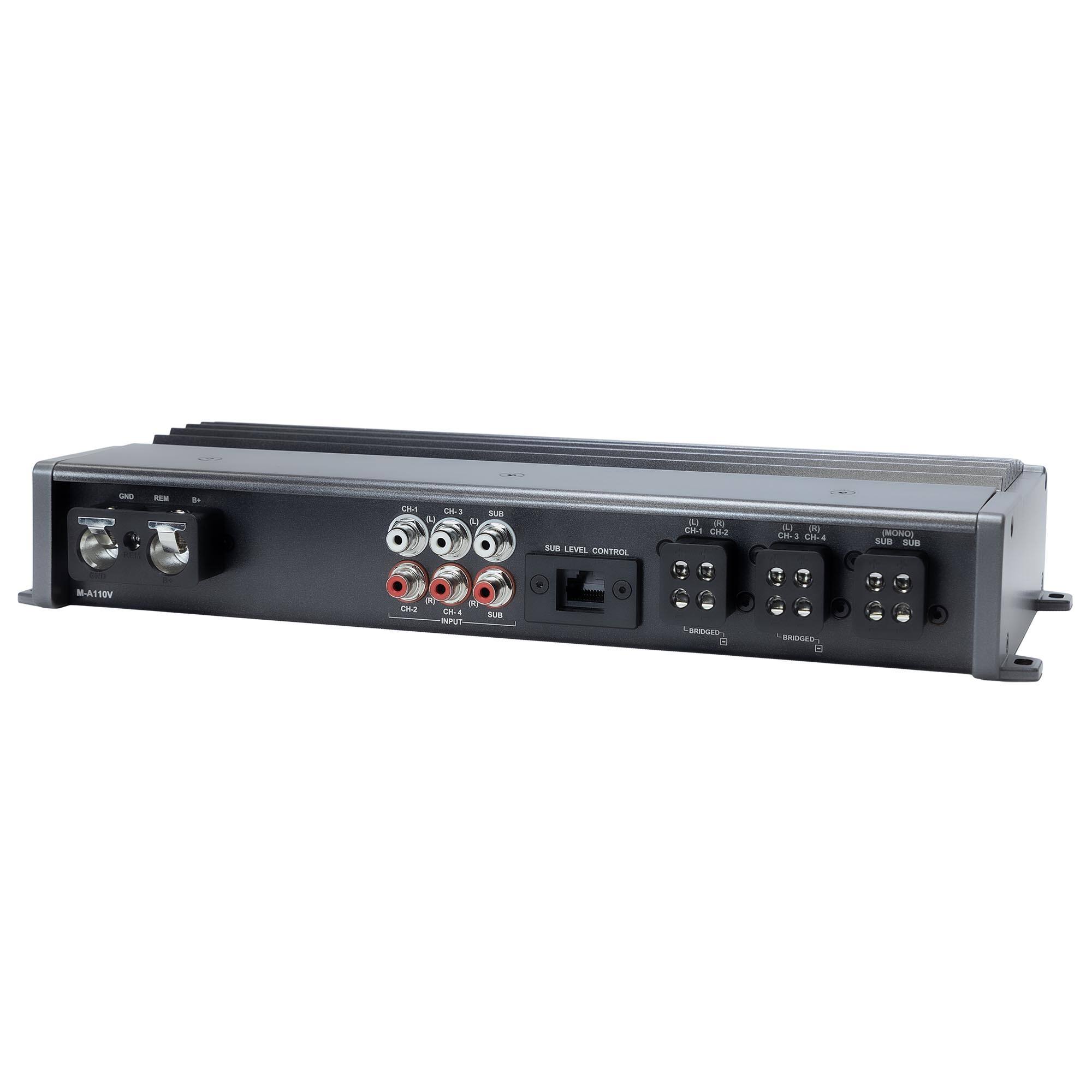 G - M1 3 U SA 9UB LEVEL CONTROL LA 9 LAL! CH-2 A L CHi4 MONOS SUB SUB M-A110V 0 CNS D4 NPUT SUB + BRIDGED