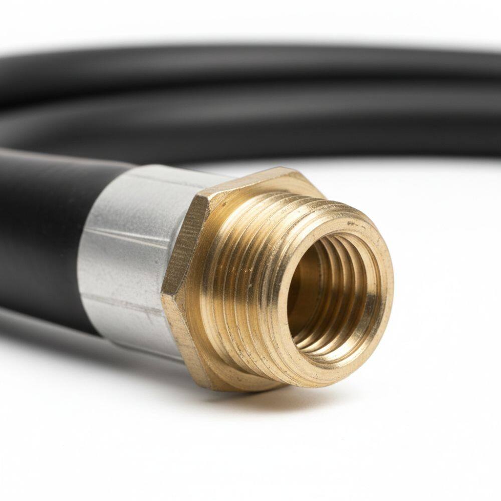 Alt View 10. Apache - Apache 98108555 14 Foot x 1 Inch NPT Farm Fuel Transfer Hose w/ Male Ends, Black - Black.