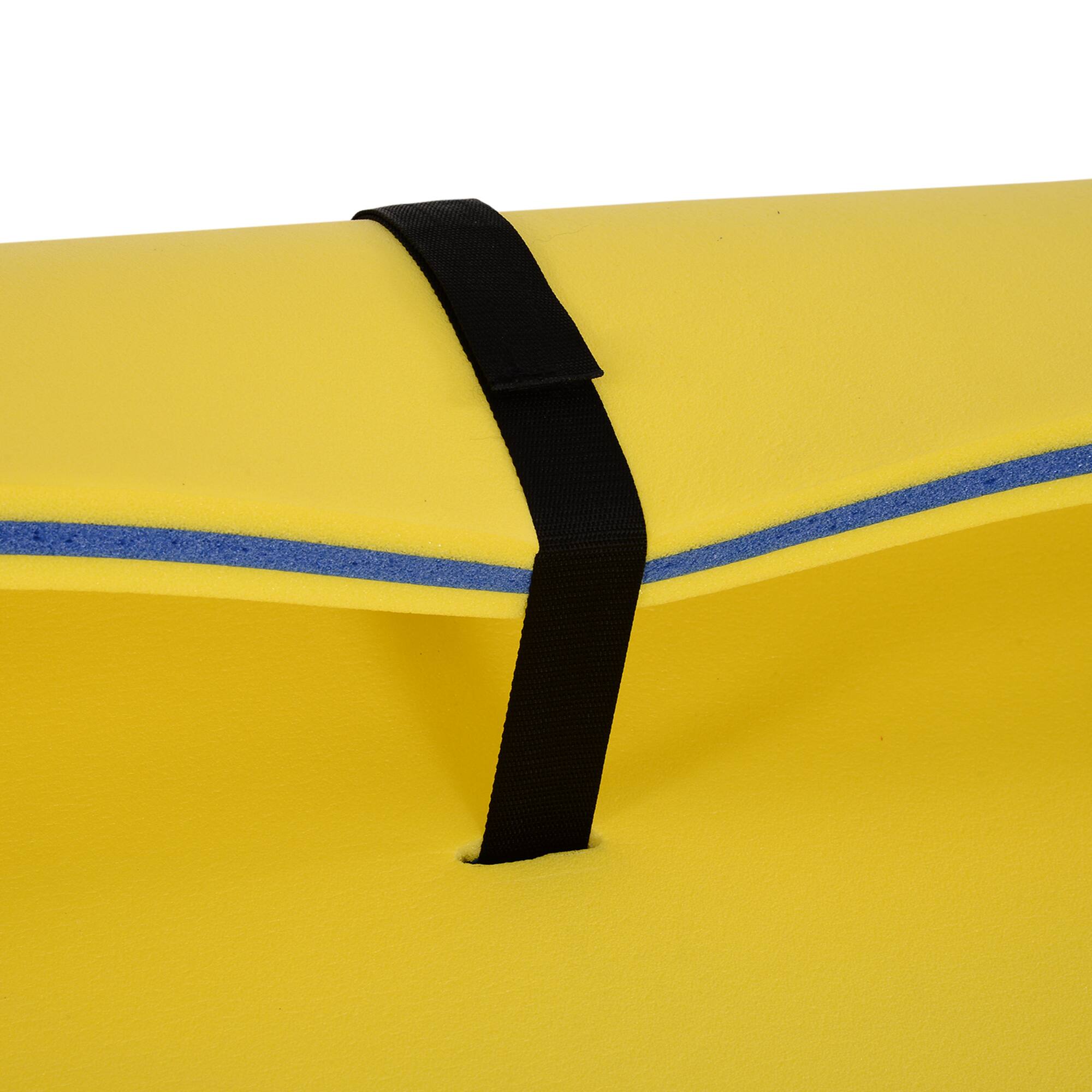 Alt View 8. Homcom - 10' x 5' Lily Pad Floating Mat, 3-Layer Floating Mat for Lake Portable Foam Raft for Family Recreation and Relaxing.