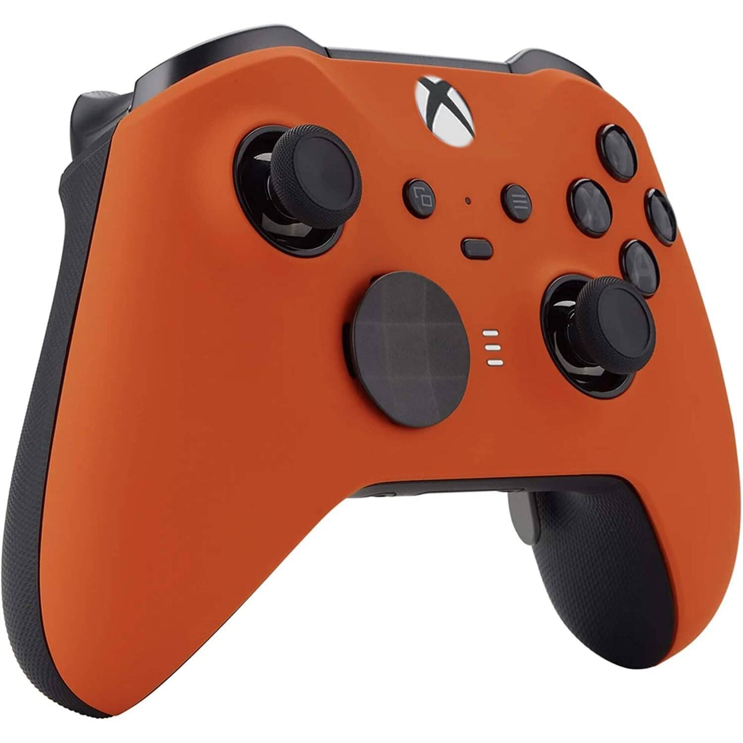 Left. Custom Controllerzz - Custom Elite Series 2 Wireless Controller for Xbox Series X, Xbox Series S, Xbox One - Orange.