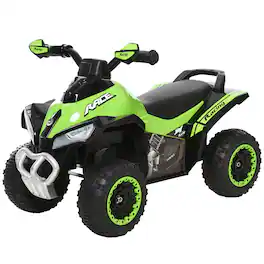Aosom - Power Kids Ride On Push Car, w/ Music